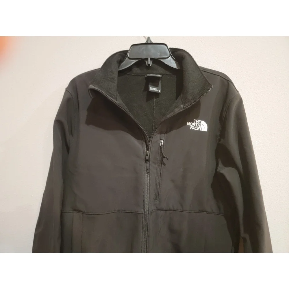 The North Face Jacket Mens M Black‎ Athletic Full Zip Casual